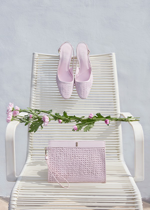 Lily Woven Slingbacks