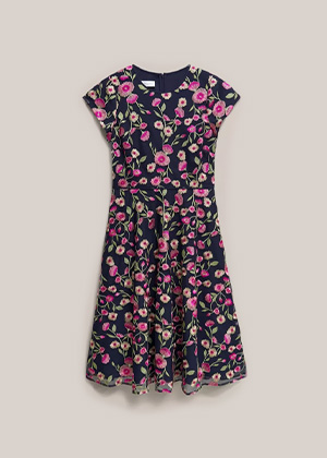 Tia Embroidered Dress