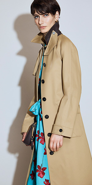 Donnington Shower Resistant Trench Coat