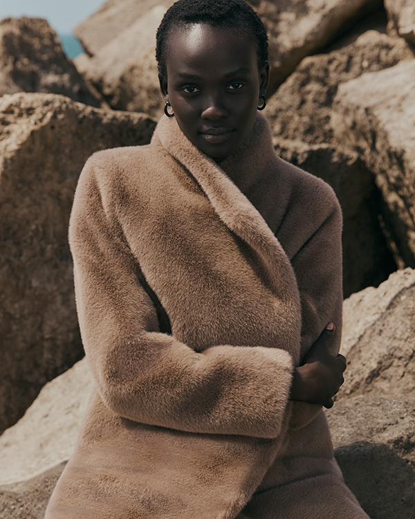 Tarini Faux Fur Coat