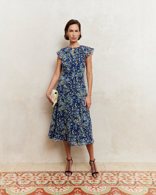 Dawn Frill Collar Dress