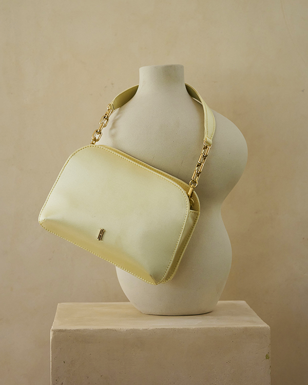 Milan Satin Clutch Bag