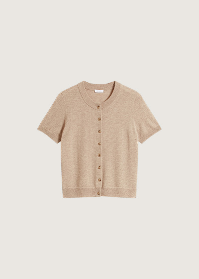 Kimmi Wool Cashmere Cardigan
