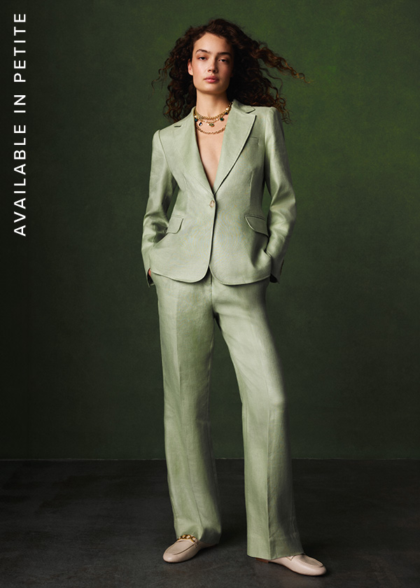 Marietta Linen Straight Trousers