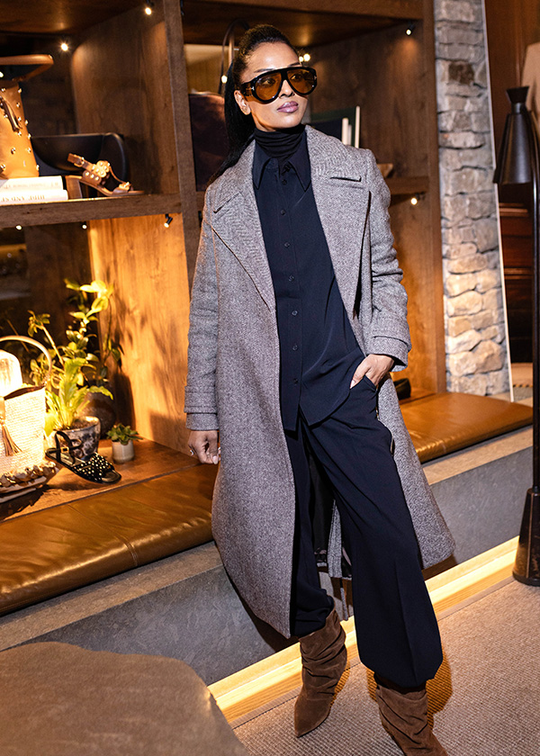 Prisha Wool Blend Coat