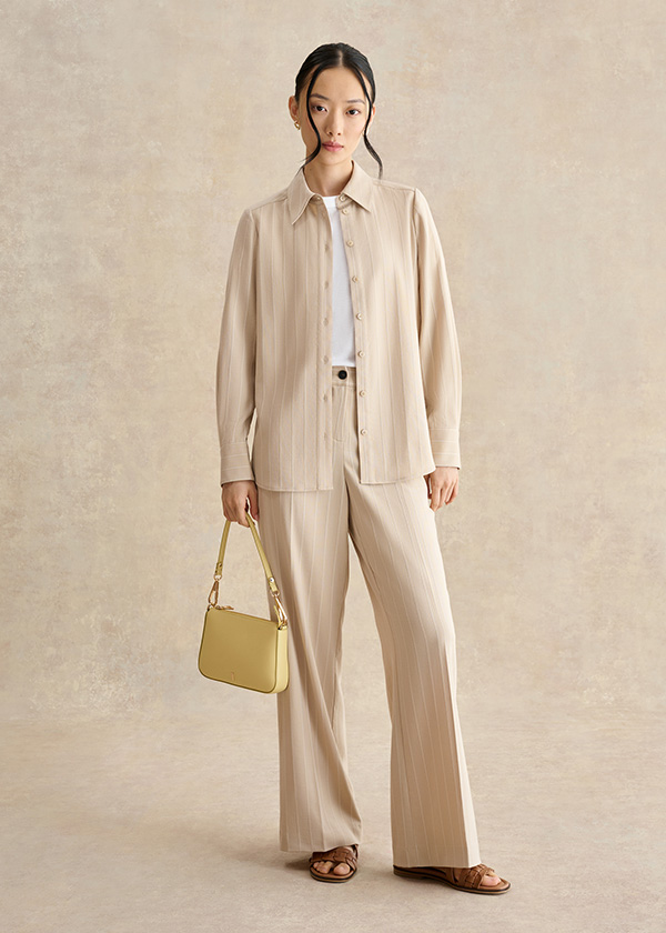 Hadley Pinstripe Trousers