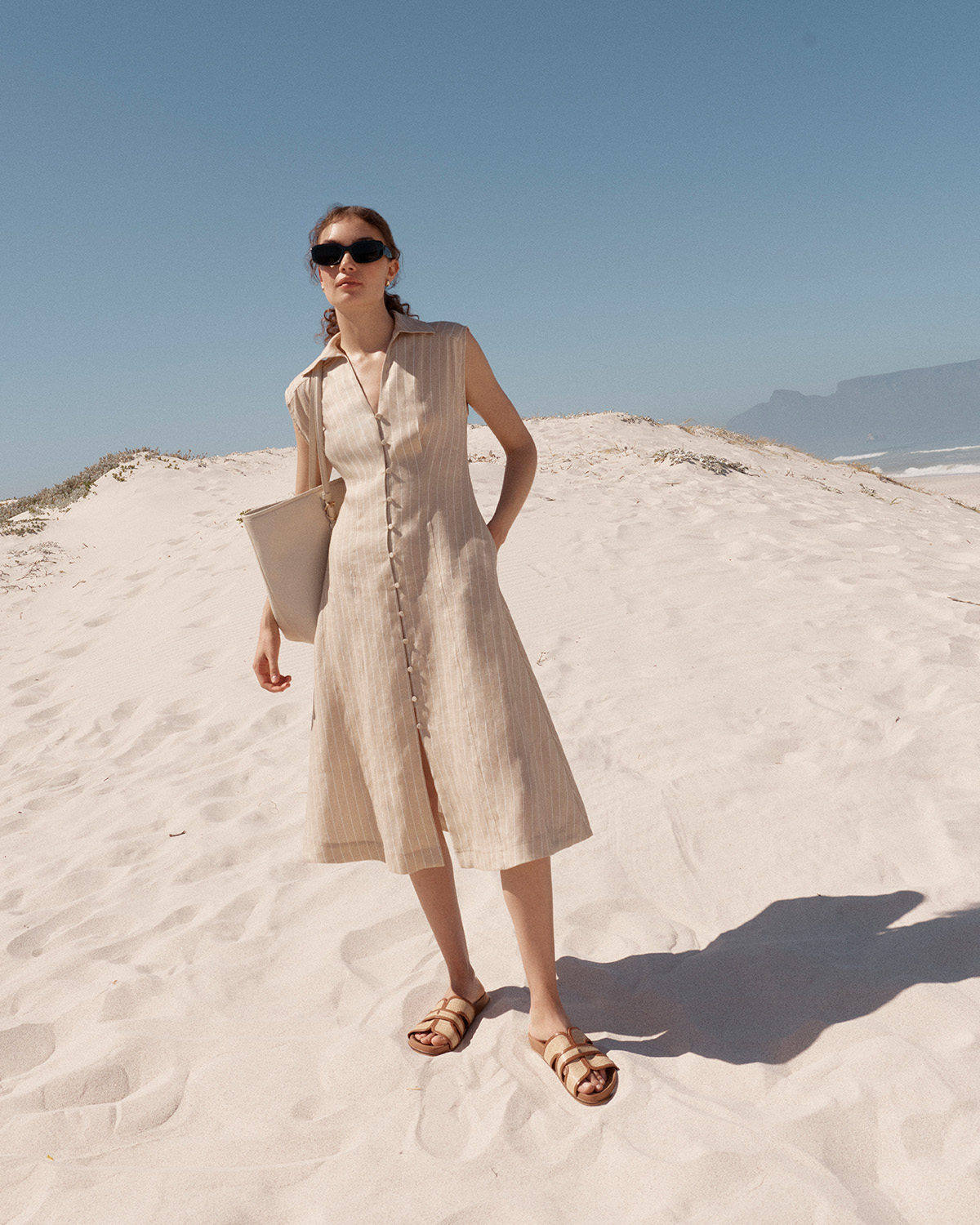 Charlize Linen Dress