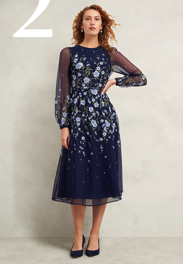 Lois Embroidered Dress