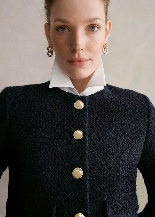 Marie Jacket With Wool