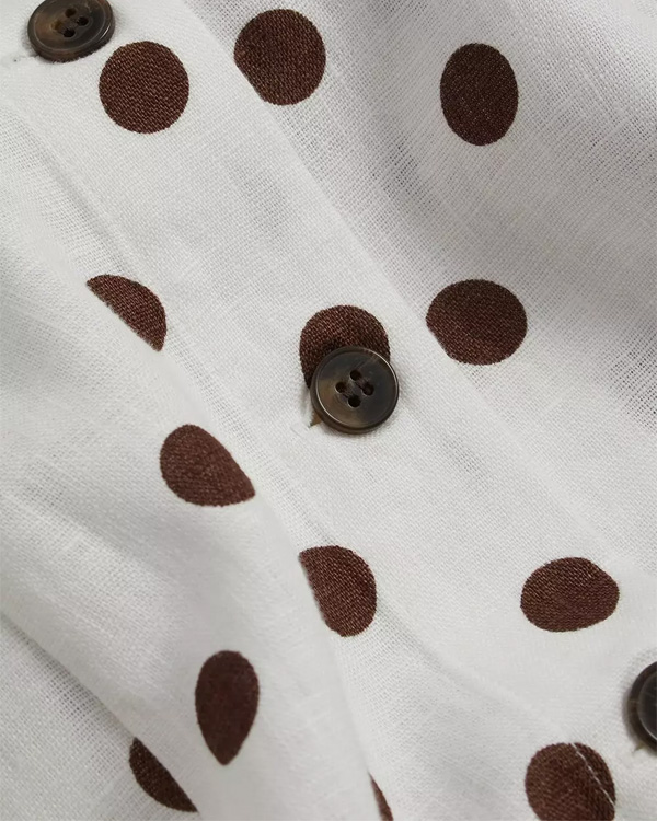 Nita Linen Spot Shirt