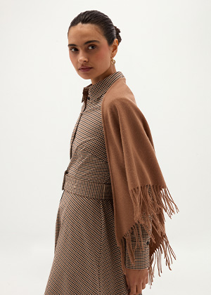 Charley Triangle Wool Scarf