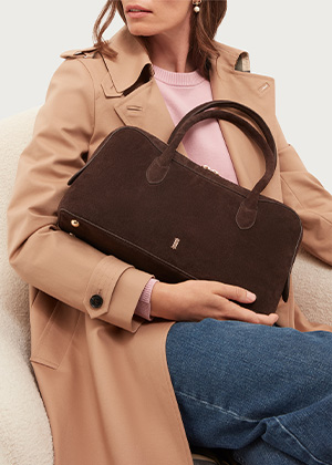 Florence Suede Shoulder Bag