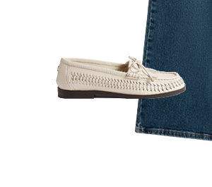 Darcy Woven Leather Loafers