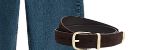 Nima Suede Belt