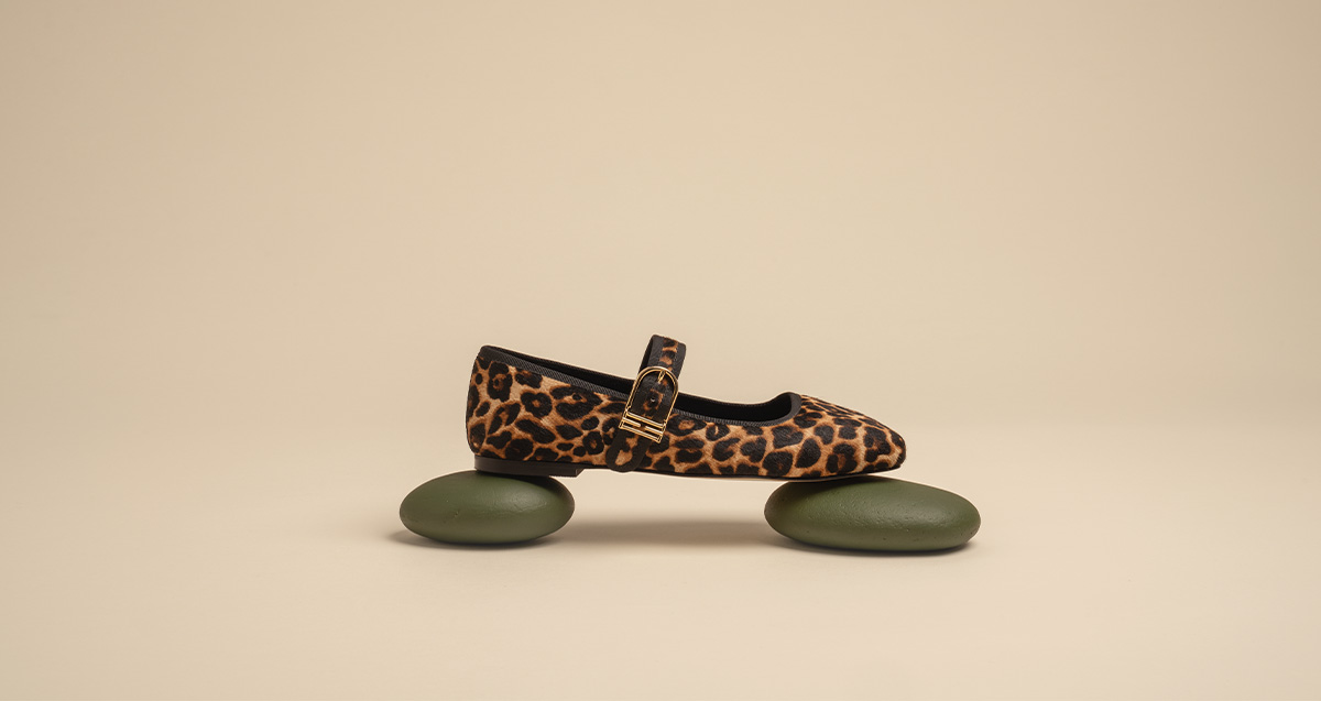 Clara Leopard MaryJanes