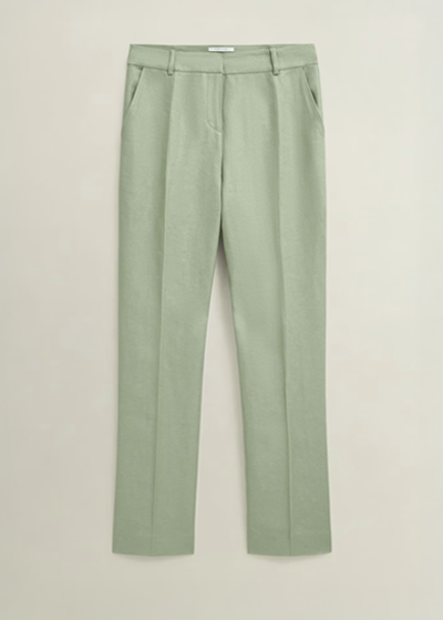 Marietta Linen Straight Trousers
