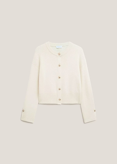 Abbott Cotton Knitted Cardigan