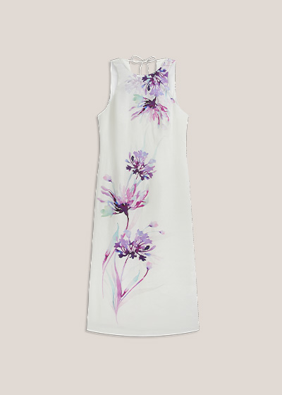 Honourly Floral Column Dress