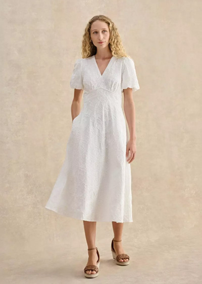Clementine Cotton Embroidery Dress