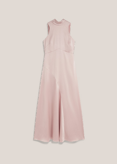 Marilyn Texured Satin Dress
