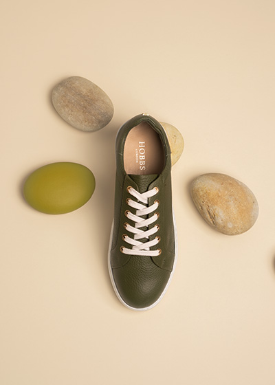 Ada Leather Trainers