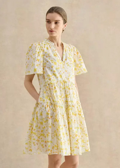 Edenbridge Cotton Floral Dress