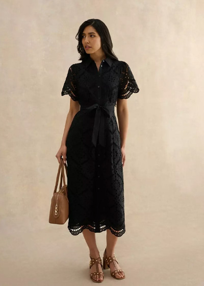 Willa Broderie Dress