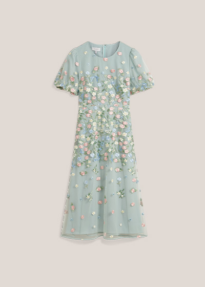 Audra Embroidered Dress