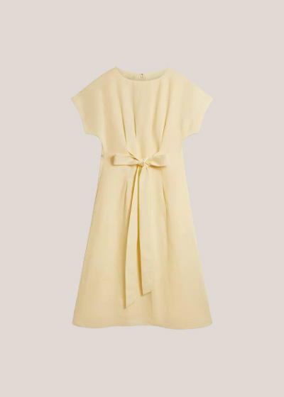 Aliya Linen Blend Dress