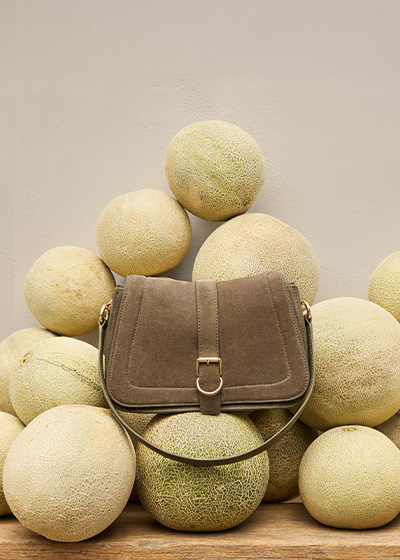 Wren Suede Crossbody Bag