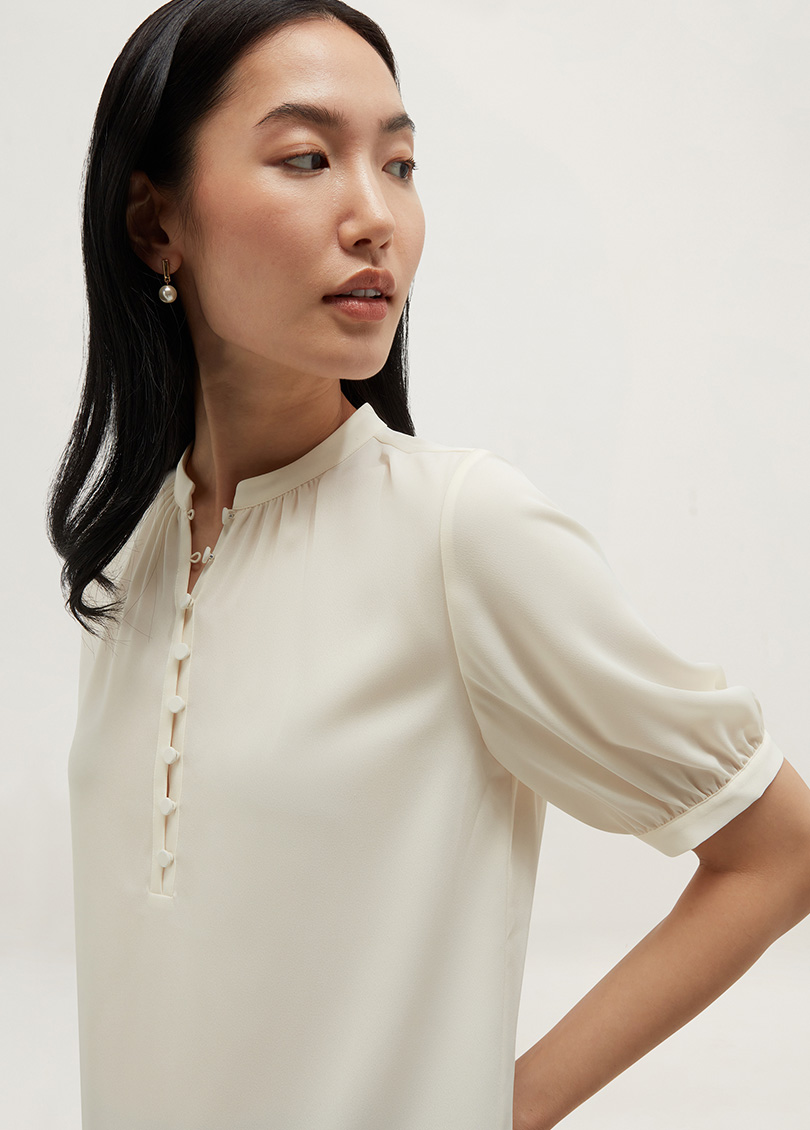 Butter Cream Azalea Blouse