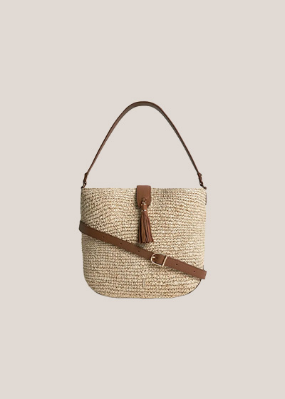 Brooke Raffia Bag