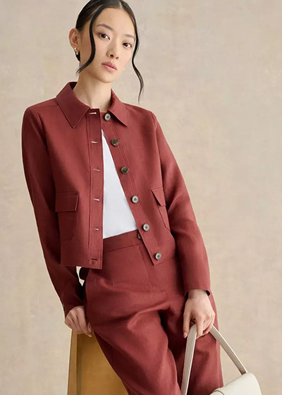 Clarence Linen Jacket