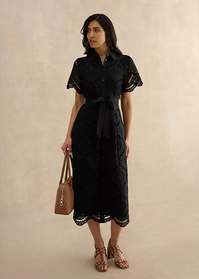 Willa Broderie Dress
