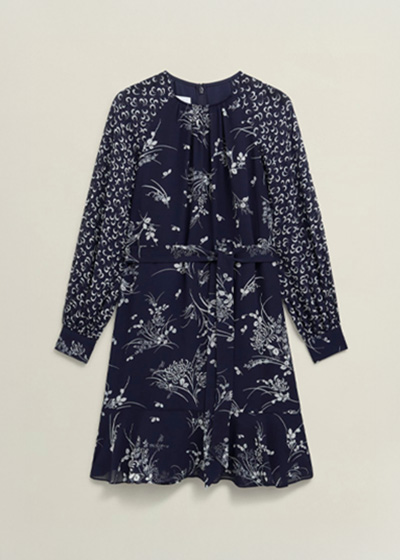 Rosie Tie Mini Dress