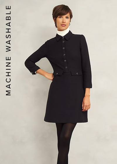 Adelia Ponte Dress