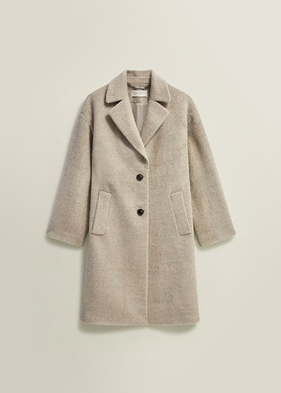 Bhavina Wool Blend Coat