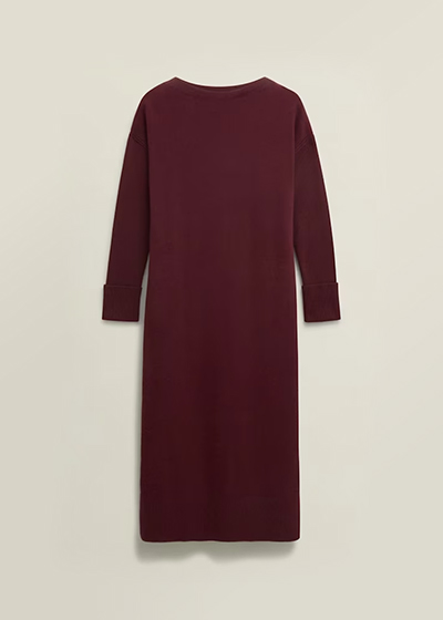 Hartsfirth Knitted Dress with Cashmere