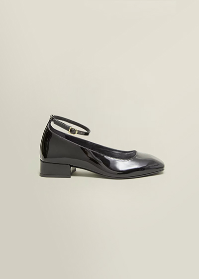 Athena Patent Heeled Shoes