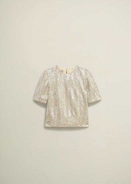 Marlowe Sequin Top