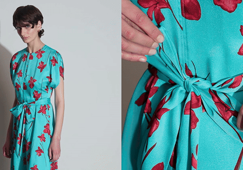 Hardwick Floral Tie Waist Dress