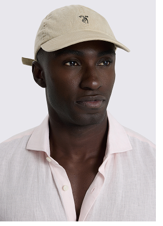 Taupe Washed Cotton Cap