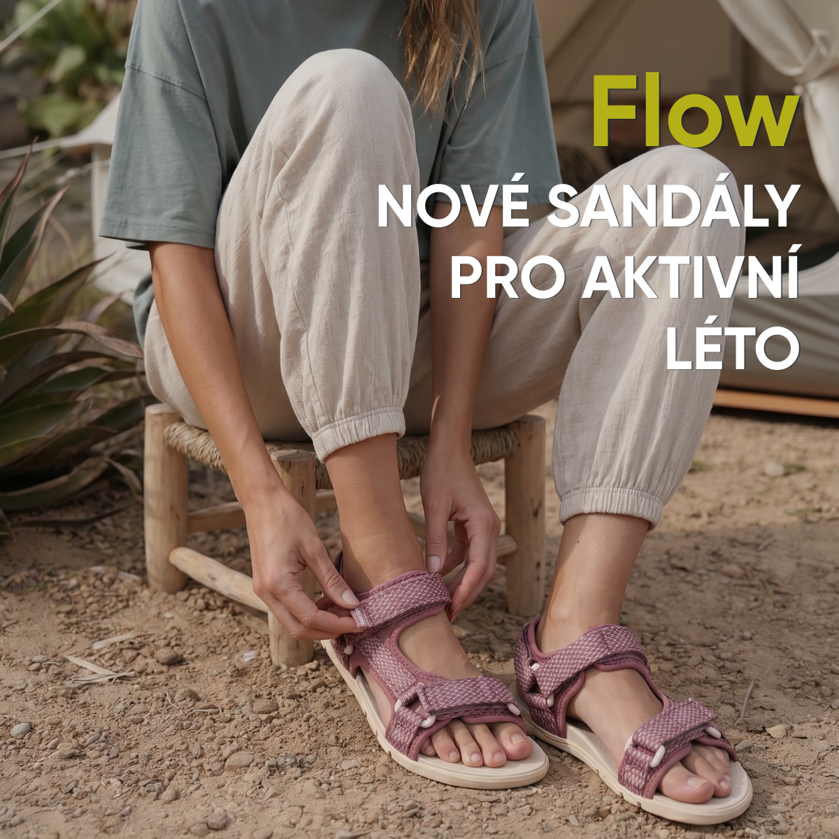 FLOW - Nové sandály pro aktivní léto