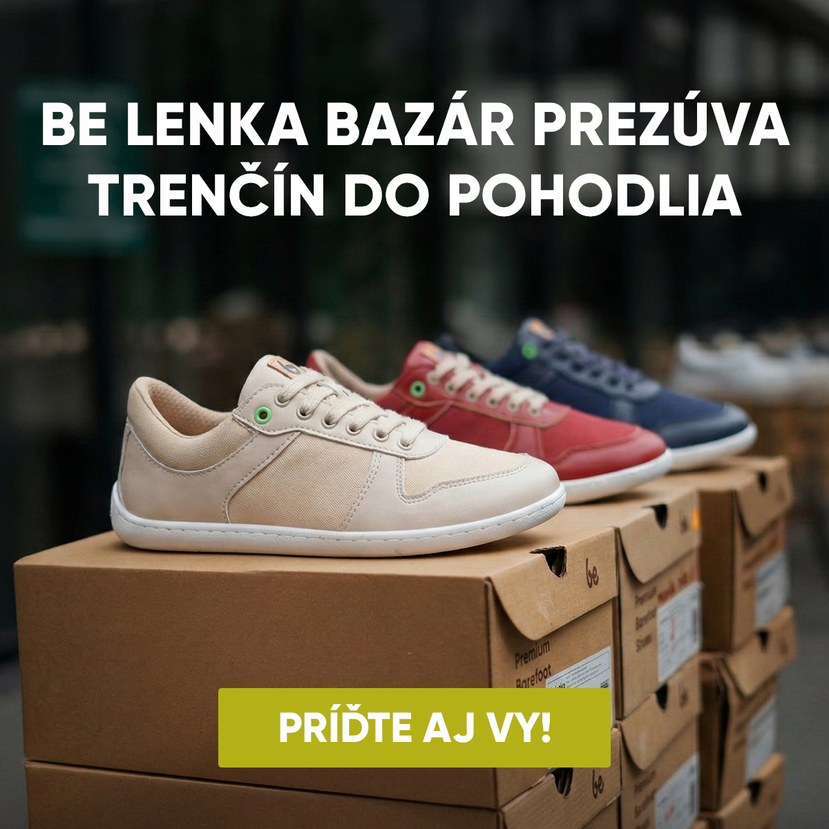 Be Lenka bazár v Trenčíne - Príďte aj vy!