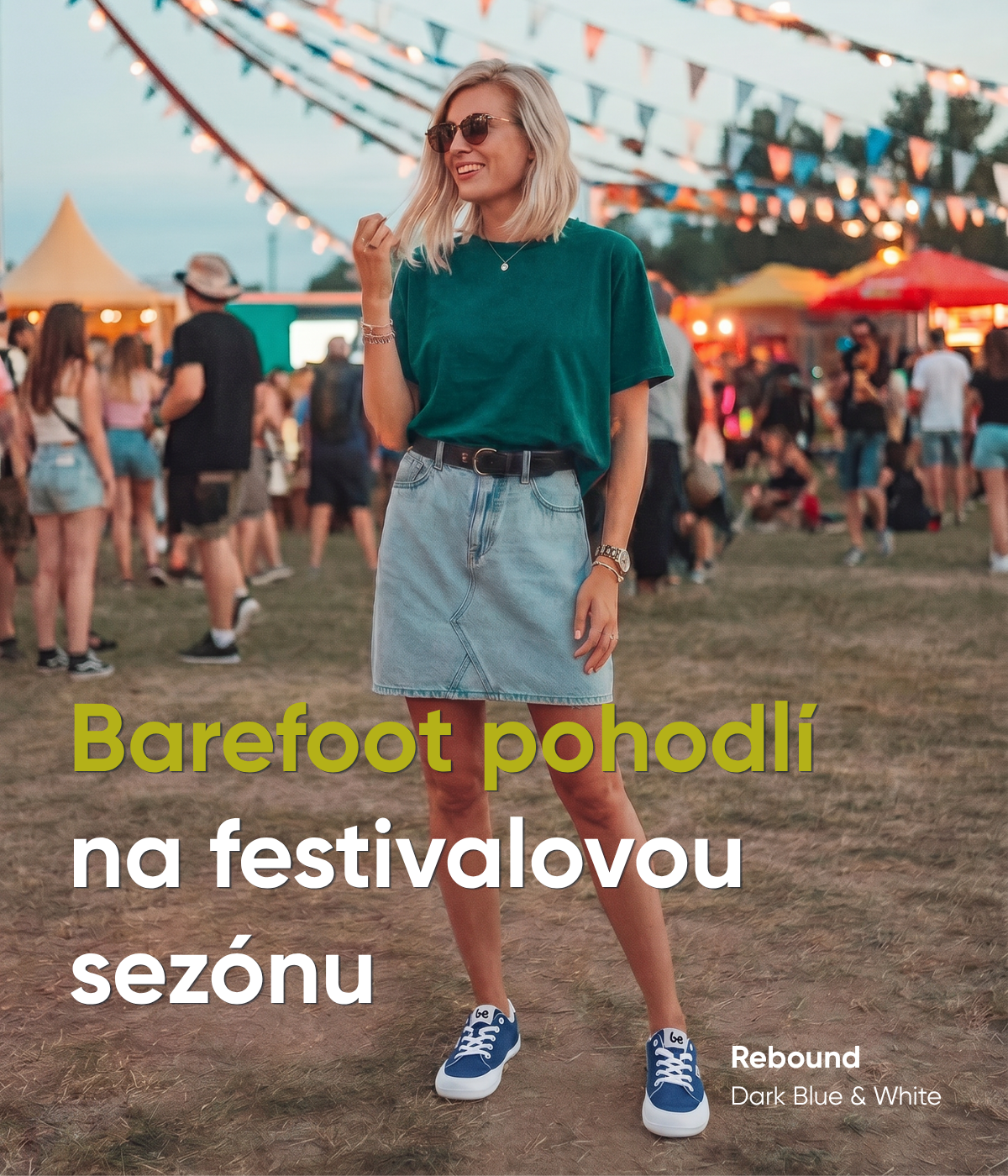 Barefoot pohodlí na festivalovou sezónu