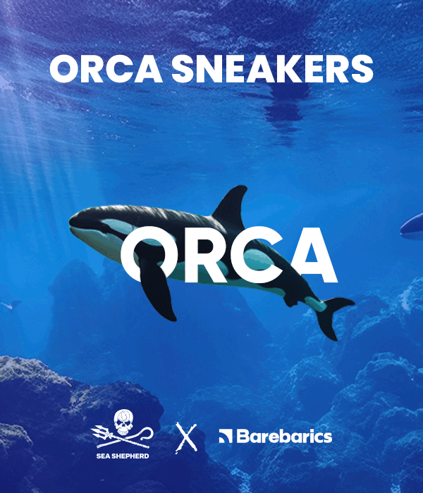 Revive X Sea Shepherd - Orca Sneakers