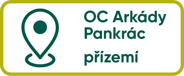 Kde? OC Arkády Pankrác - přízemí