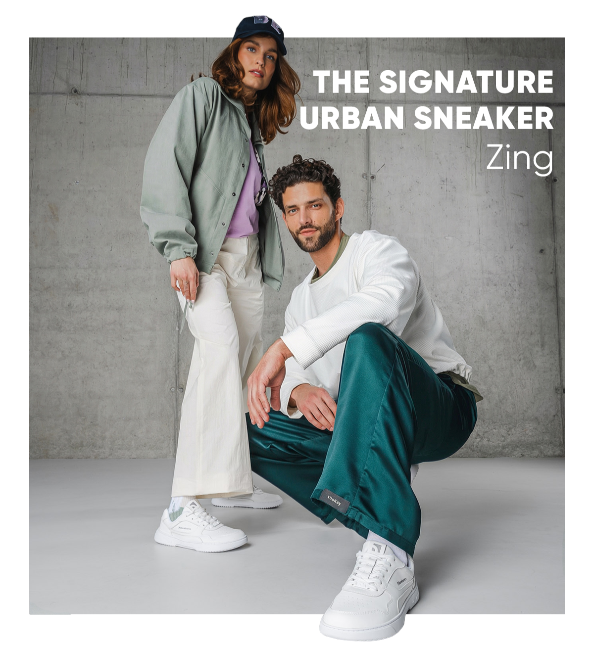 Zing The signature urban sneaker