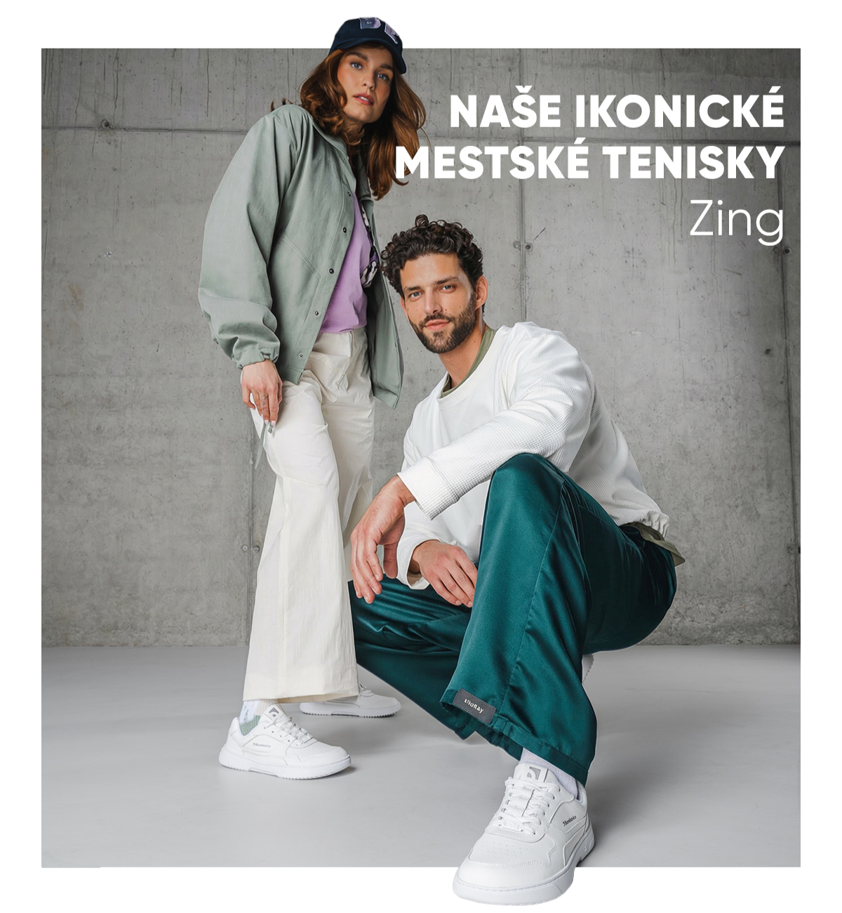 Zing Naše ikonické mestské tenisky