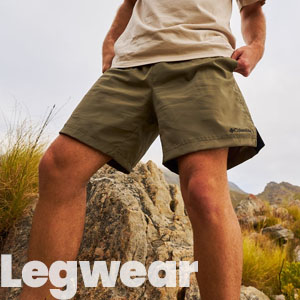 Man wearing Columbia Shorts